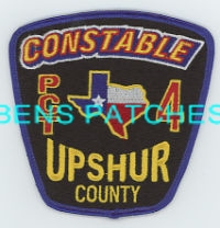 TEXAS,A,UPSHUR COUNTY CONSTABLE PRECINCT 4 1